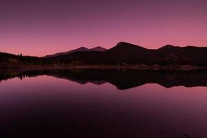 Before Sunrise in Rocky Mountain National Park photo
