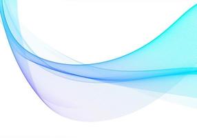 Abstract blue purple gradient flowing wave vector