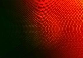 Abstract red and black dotted circular design vector