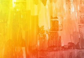 Orange yellow gradient watercolor texture vector