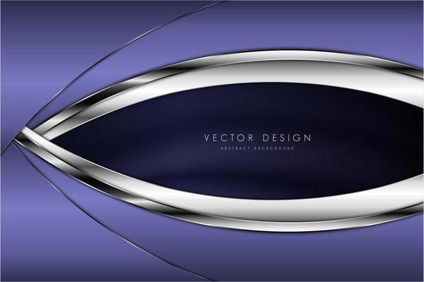 Luxury metallic purple and silver background