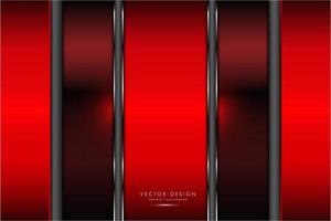 Red metallic texture with glow light vector