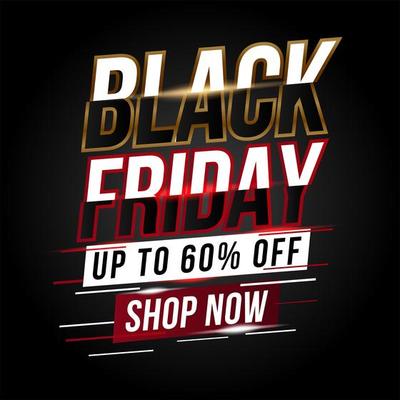 Black Friday sale dynamic promo banner