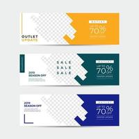 Design of a vector gift voucher with diagonal shapes