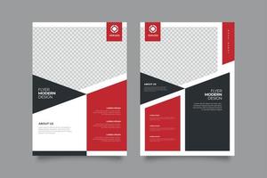 Meeting annual report template vector