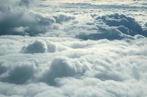 Over clouds photo