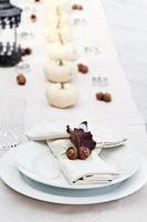 Festive Autumn Table for Thanksgiving Day