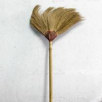 broom in house photo
