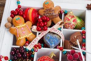 gingerbread with christmas decorations