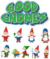 Gnome character set vector