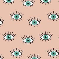 Eyes seamless pattern background