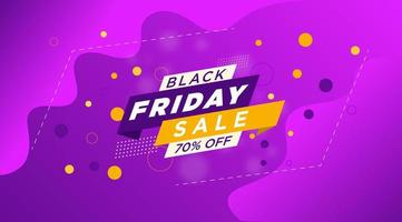 Black Friday Sale Banner Design  vector