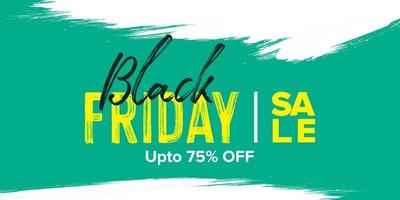 Black Friday Sale Banner Design  vector