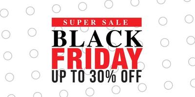 Black Friday Sale Banner Design Template  vector