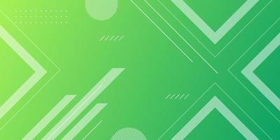 Abstract Shape Compose with Green Lime vector