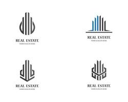 Real estate set vector