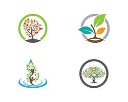 Set of trees vector
