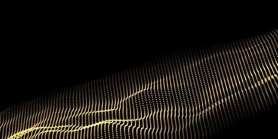 Fondo abstracto con ondas que fluyen de diseño de partículas