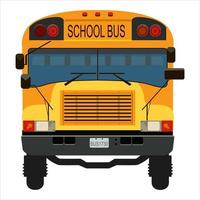 Yellow School Bus vector