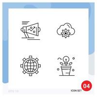 User interface icon set vector