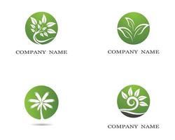 Ecology logo design vector