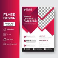 Corporate and Business Flyer Template vector