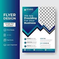 Corporate and Business Flyer Template vector