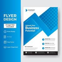 Corporate and Business Flyer Template vector