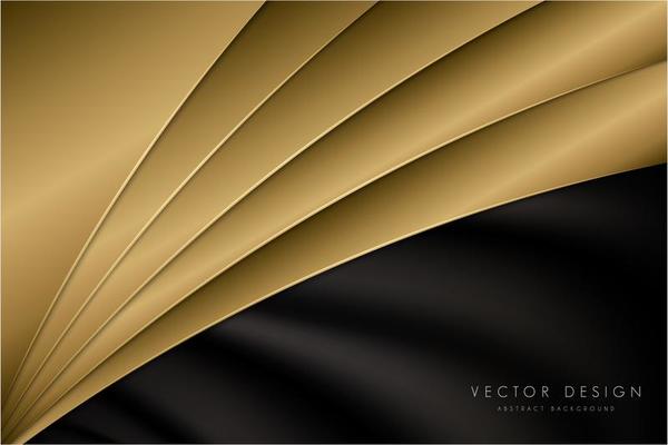 Luxury gold metallic background with dark space.