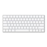 Top view of keyboard isolated on white background vector