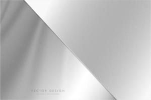 fondo gris brillante de lujo con textura de seda. vector
