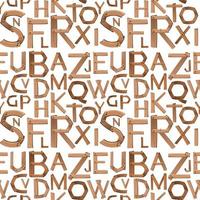 English alphabet seamless pattern background vector