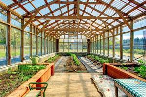 Big farm greenhouse photo
