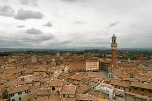 Siena in a cloudy day