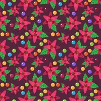 Floral pattern design vector