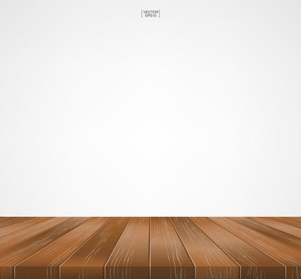 Free Vector  Empty wooden room