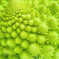 brócoli cerrar textura fractal antecedentes foto