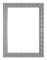 Silver picture frame photo