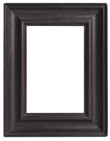 Old brown wooden frame photo