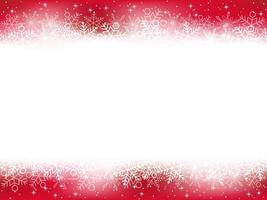 Festive snowflakes in a seamless banner background vector