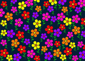 Colorful Flower Pattern vector