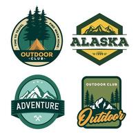 Outdoor Adventure Badge Set