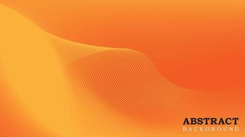 Yellow and Orange Gradient Mesh Background vector