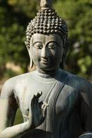 Closeup of Buddha Statue photo