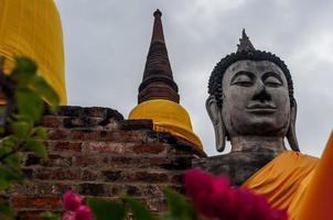 Ruina del antiguo templo de Buda en Tailandia