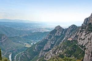 Mountain near Montserrat. Catalonia, Spain photo
