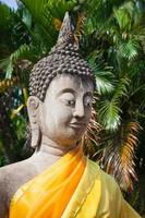 Buda de estatua en Ayutthaya, Tailandia