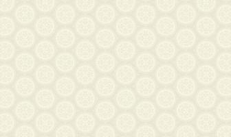 Elegant circle pattern on gray vector
