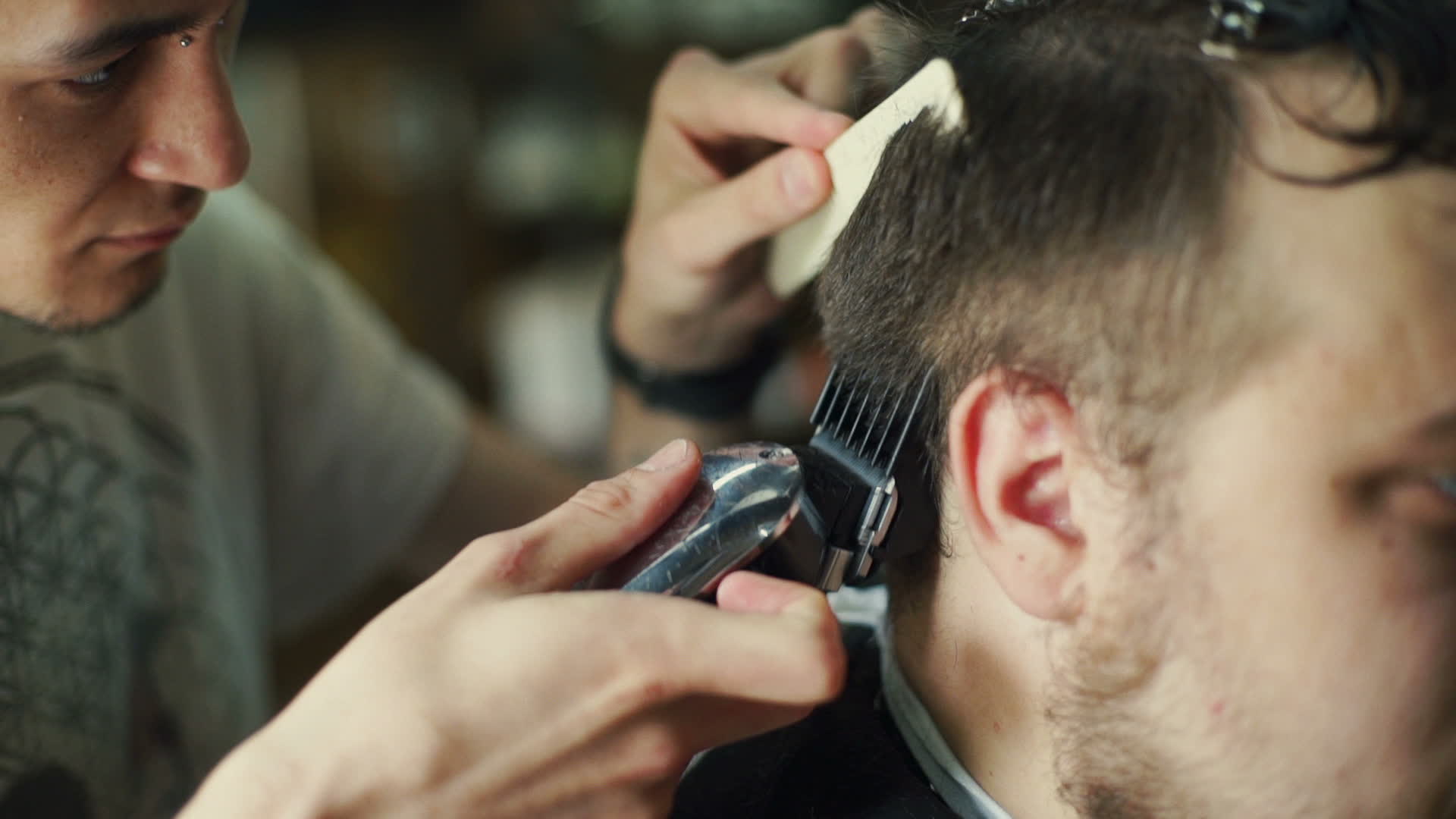 how to use hair trimmer video