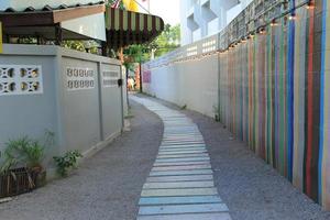 colorful walkway photo